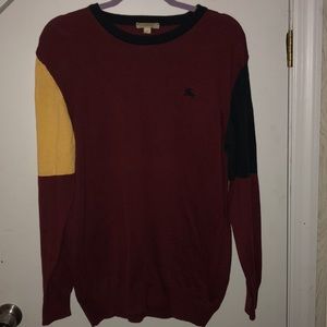 Burberry Brit Burgundy Sweater
